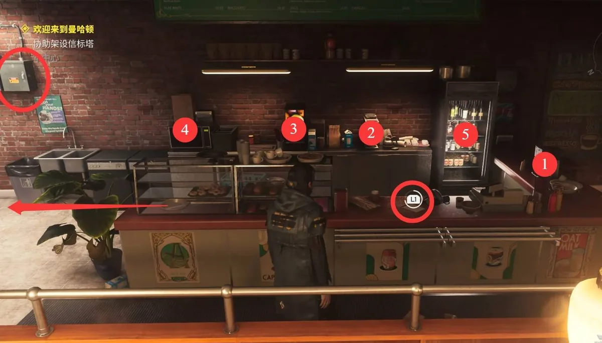 Device activation order in the drink shop